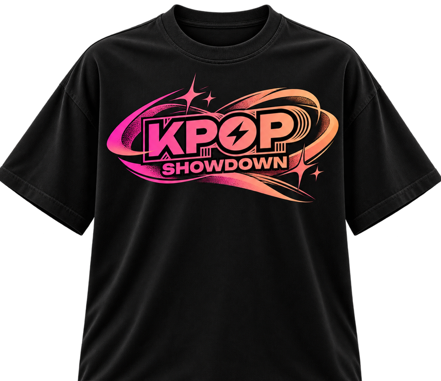 K-POP SHOWDOWN T-Shirt schwarz
