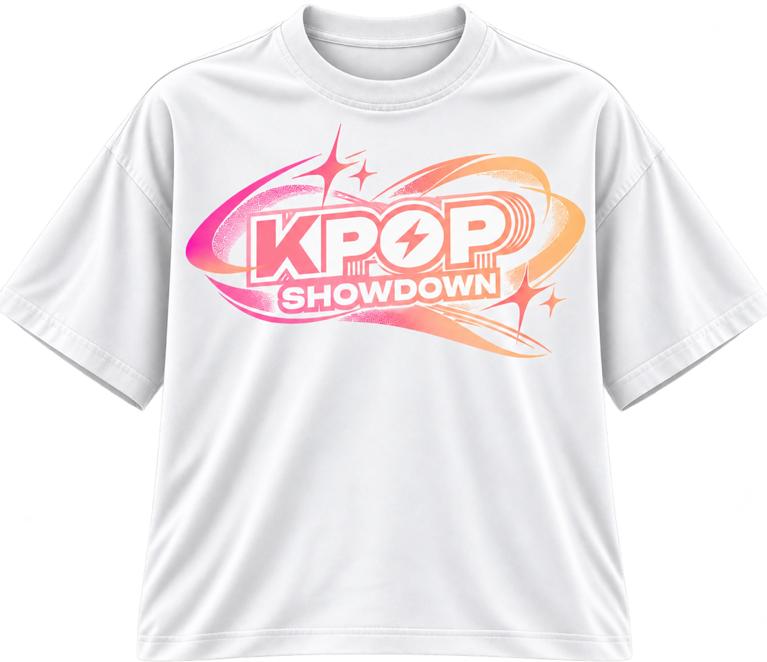 K-POP SHOWDOWN T-Shirt weiß
